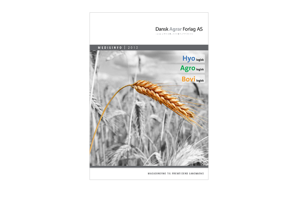 Dansk Agrar Infomagazine Cover Page