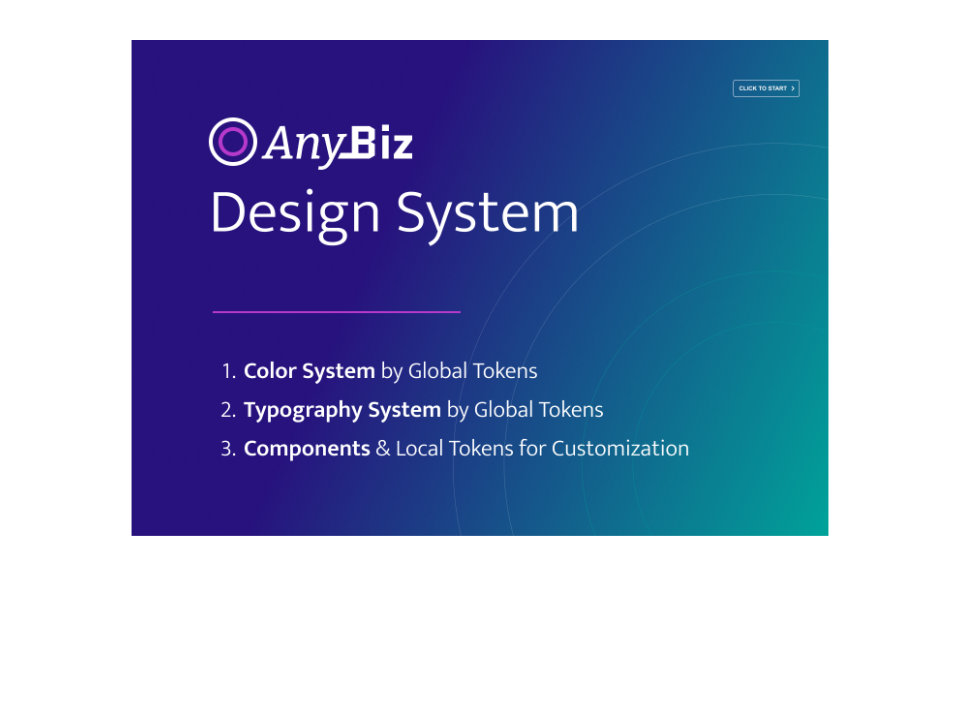 Cover Page. AnyBiz Branding & Default Theme